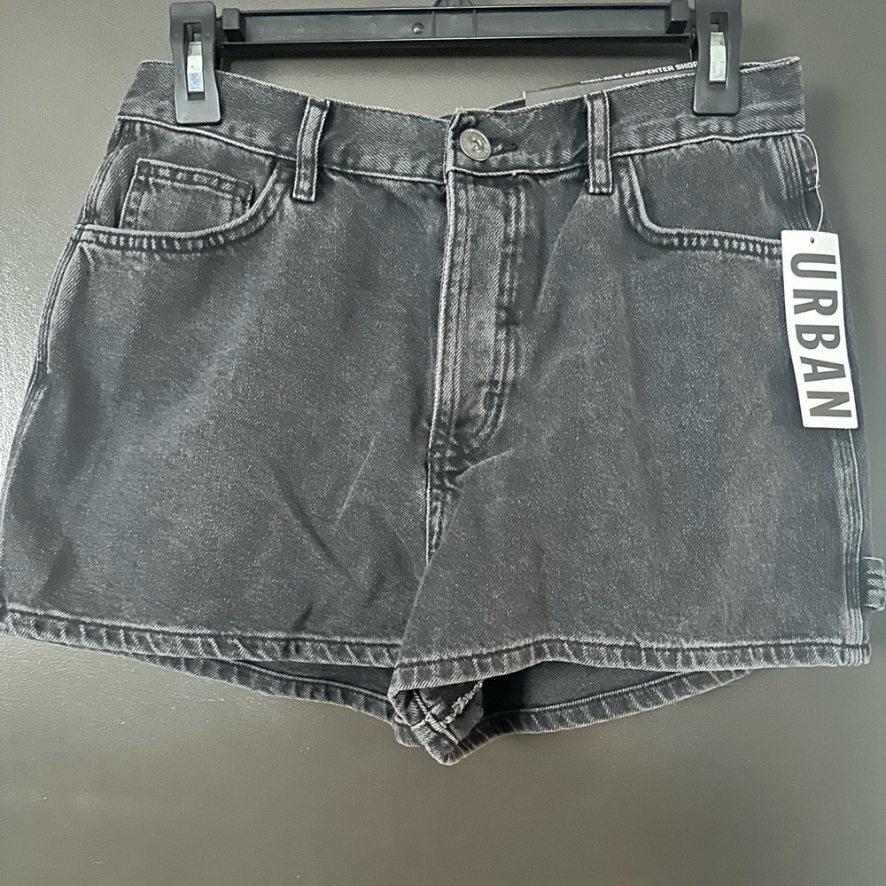 BDG women’s denim carpenter style shorts